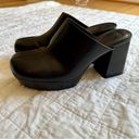 ZARA  Platform Black Clogs 9 Photo 3