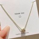 Gold ring pendant necklace women's fashion Photo 0