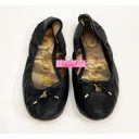 Sam Edelman Felicia Ballet Flats Black Leather Slip-On Ballerina Comfortable 7 Photo 3