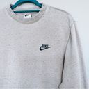 Nike  Pink Crewneck Sprinkle Pattern Long Sleeve Sweater Size Small Photo 1