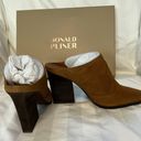 Donald Pliner Vama Heeled Mule Color Saddle Size 7 NIB Photo 6