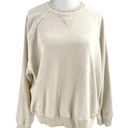 The Great . Oversized Sherpa Fleece Pullover Sweatshirt Sweater Cream sz Small, 1 Photo 0