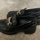 Dream Paris Platform Loafers Black Photo 1