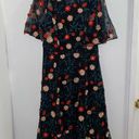 Draper James  size 4 embroidered sequin floral tulle midi dress Formal Holiday Photo 0