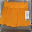 Lululemon Pace Rival Skirt Orange Size 0 Photo 0