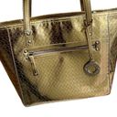 Nine West  Gold Magic Mirror Tote Photo 6