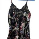 Victoria's Secret Victoria’s Secret gold label floral satin slip dress with lace trim size… Photo 0