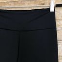 Antigua  Solid Black High Waisted Leggings - Size Small - Polyester Spandex Blend Photo 5