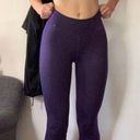 Gap Purple Cropped Workout Leggings Photo 0