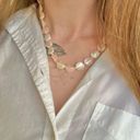 American Vintage Vintage “Croixe” Pink Abalone Shell Necklace Mermaid Siren Beach Pearl Pastel Photo 1