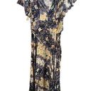 Abel the label  Floral Boho Patchwork Maxi Dress Womens Small Photo 2