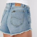 Lee Mid-Rise Cut Off Short Prairie Blue Photo 1