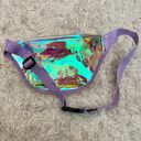 Urban Outfitters Light Purple Clear Holographic Fanny Pack Photo 4