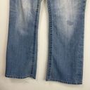 Lane Bryant  Sim Flare High Rise Jeans Sz 16 Light Wash Distressed Photo 5