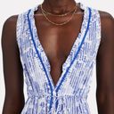 Poupette St. Barth  Nana Printed Maxi Dress Revolve Blue Begonia Size L New w/Tag Photo 8