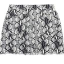 frame denim FRAME Le Mini Skirt Grey Paython Print size 24 Photo 3