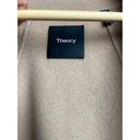 Theory  Shawl Collar Clairene Jacket in Double-Face Wool-Cashmere Sz. L Photo 3