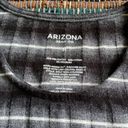 Arizona Jean Company Arizona Black And White Striped Ribbed Top Medium Photo 1