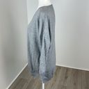 FAVLUX  Grey V-Neck Pullover Sweater Size Large Photo 2