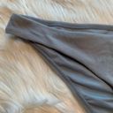 Topshop  Velour Knot Bikini Bottoms Light Blue Photo 4