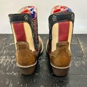 Justin Boots  Chellie Patriot Leather Western Cowgirl Short‎ Boots Womens 7.5 B Photo 5