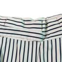 ZARA  Trafaluc Black White Stripe Shorts Paper Bag High Waist w/ Belt Size Small Photo 1