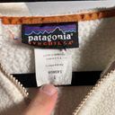 Patagonia Y2K  Synchilla Arctic Jacket Cream Hooded Fleece Coat Womens L … Photo 2