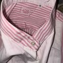 The Row E Tautz Savile Top Pink Striped Sz 10 Photo 3