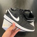 Nike New  Air Jordan 1 Low Black White Photo 0