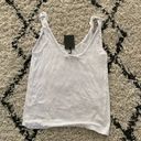 n:philanthropy Whiskey Twist Tank in White Photo 3