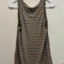 prAna  Women's Scoop Neck Striped Tank Top XS Multicolor Sleeveless Casual Summer Photo 2