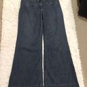 CAbi Jeans Wide leg Flare Trouser Jeans Dark Wash 10 Photo 0