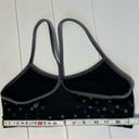 Lululemon  Flow Y Bra polka ghost dot black slate size 8 Photo 4