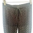 Audrey Black Lace Flare Pants Small Photo 1