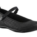 Teva  Niyama Black Perforated Leather Mary Jane Ballet Flats Women's - Size 6.5 Photo 0