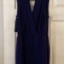 Halston Heritage HALSTON Dress size S brand new with tag color dark purple length 34” Photo 4