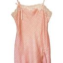 Victoria's Secret Victoria’s Secret pink heat silky vtg y2k slip gown chemise M Photo 0