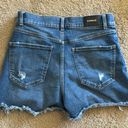 EXPRESS High Waisted Denim Shorts Photo 1