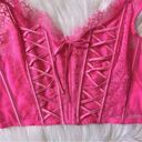 Victoria's Secret Victoria’s Secret Dream Angels Neon Bow Corset Top XL NWT Photo 2