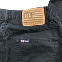 Polo  Jeans Co. Ralph Lauren Vintage Straight Leg Jeans Black Photo 4