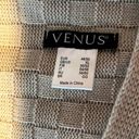 Venus  Basket Weave Wrap Sweater in Tan - Size XL Photo 9