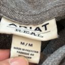 Ariat  R.E.A.L Grey Multicolor Logo Hoodie size M Photo 4