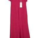 JJ's House NWT JJ’s House V-Neck Floor Length Chiffon Bridesmaid Dress Burgundy Size 12 Photo 2