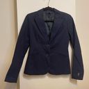 Tommy Hilfiger  Navy Two Button Blazer Size 4 Photo 1