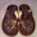 Olukai Women's size 6 Paniolo Natural Flip Flop Comfort Sandal Photo 7