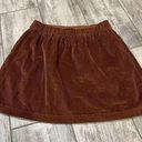 American Eagle  High Rise Corduroy Skirt Size Medium Photo 0