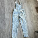 Forever 21  Light Washed Denim Overalls Size 26 Photo 4