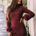 These Three Boutique Turtle Neck Sweater Dress Photo 2