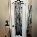 Calvin Klein  Women's Printed Embellished Keyhole Maxi Long Dress, Size XS Photo 7