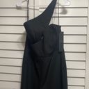 AQ/AQ  Black Sexy Pembroke Wide Leg Flared Jumpsuit Photo 7